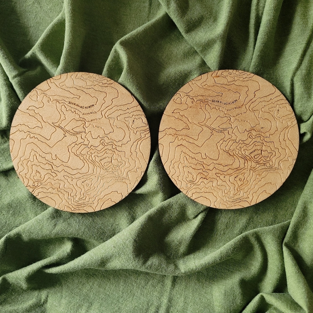 Northern Drinkware Coaster (Teton Range)